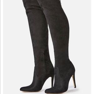 Black Heeled Boots